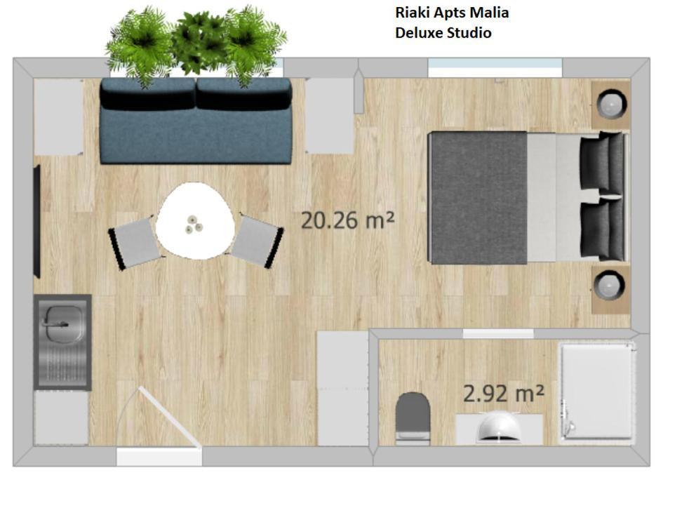 Riaki Apts マリア エクステリア 写真